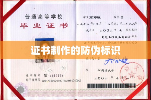 拜城证书制作的防伪标识